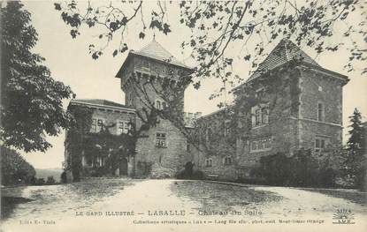 CPA FRANCE 30 "Lasalle, Château du Solié".