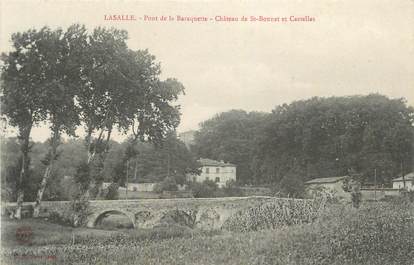CPA FRANCE 30 " Lasalle, Le pont de la Baraquette".
