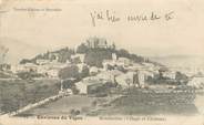30 Gard CPA FRANCE 30 " Montardier, Le village et le château".
