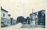 30 Gard CPA FRANCE 30 " Manduel, L'avenue de la gare".