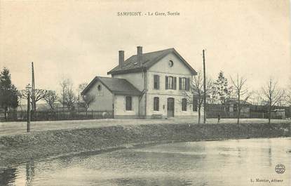 CPA FRANCE 55 "Sampigny, la Gare"