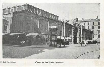 CPA FRANCE 30 "Nimes, Les halles centrales".