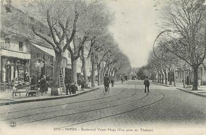 CPA FRANCE 30 "Nimes, Le Boulevard Victor Hugo".