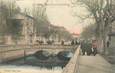 CPA FRANCE 30 "Nimes, Quai et canal de la fontaine".