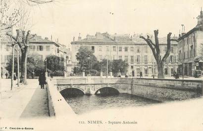 CPA FRANCE 30 "Nimes, Square Antonin".