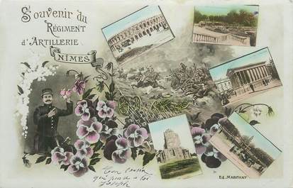 CPA FRANCE 30 "Nimes, Vues".