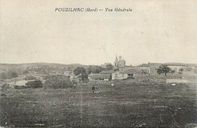 CPA FRANCE 30 "Pouzilhac, Vue générale".