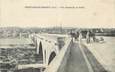 CPA FRANCE 30 "Pont St Esprit, Vue générale et pont".