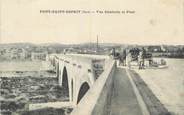 30 Gard CPA FRANCE 30 "Pont St Esprit, Vue générale et pont".