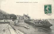 30 Gard CPA FRANCE 30 "Pont St Esprit, Le port".