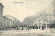 30 Gard CPA FRANCE 30 "Pont St Esprit, La caserne et le boulevard Gambetta".