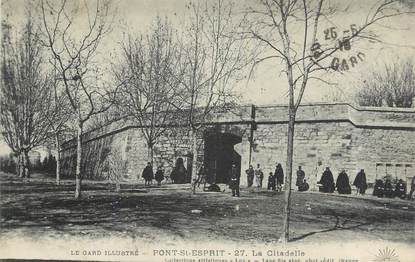 CPA FRANCE 30 "Pont St Esprit, La citadelle".