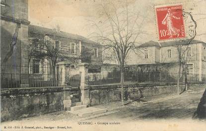 CPA FRANCE 30 "Quissac, Groupe scolaire".