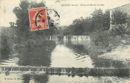 CPA FRANCE 30 "Quissac, Ecluse du Moulin du Bosc".