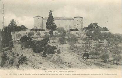 CPA FRANCE 30 "Rousson, Château de Trouilhas".