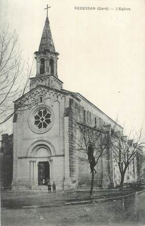 CPA FRANCE 30 "Redessan, L'église".