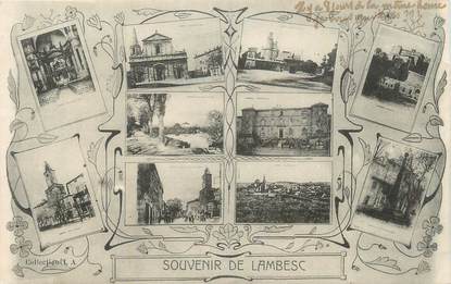 CPA FRANCE 13 " Lambesc, Vues".