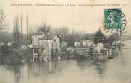 94 Val De Marne CPA FRANCE 94 "Joinville le Pont, Inondations de janvier 1910, l'Ile Fanac".