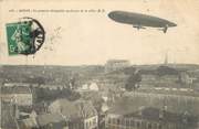 62 Pa De Calai CPA FRANCE 62 " Arras, Le premier dirigeable au-dessus de la ville".
