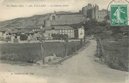 CPA FRANCE 05 " Tallard, Le château féodal".