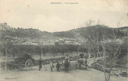 CPA FRANCE 84 " Mérindol, Vue d'ensemble".