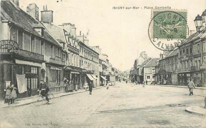 CPA FRANCE 14 "Isigny sur Mer, Place Gambetta"