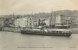 CPA FRANCE 14 " Honfleur, Le port , l'arrivée du Steamer du Hâvre".