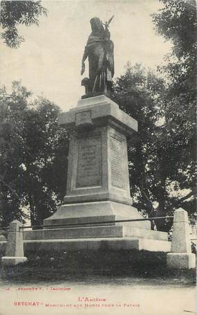 CPA FRANCE 09 " Betchat, Monument aux morts".