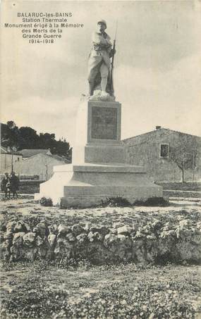 CPA FRANCE 34 " Balaruc les Bains, Le monument aux morts".