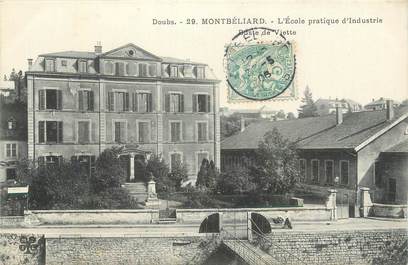 CPA FRANCE 25 " Montbéliard, Ecole pratique d'industrie".