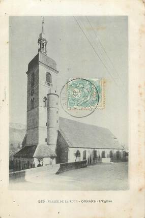 CPA FRANCE 25 " Ornans, L'église".