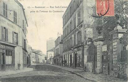 CPA FRANCE 93 " Bagnolet, Rue Sadi Carnot".