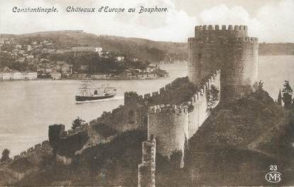 CPA TURQUIE "Constantinople, chateau d'Europe au Bosphore"