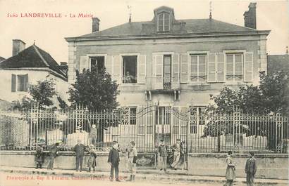 CPA FRANCE 10 " Landreville, La Mairie".