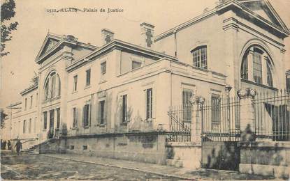 CPA FRANCE 30 " Alès, Palais de Justice".