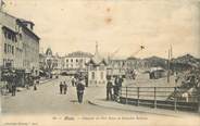 30 Gard CPA FRANCE 30 " Alès, Descente du Pont Vieux et Nouvelles Galeries".