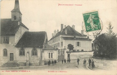 CPA FRANCE 88 "Neufchateau, entrée de l'Hopital"