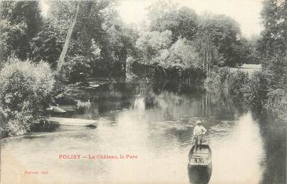 CPA FRANCE 10 " Polisy, Le château, le parc".