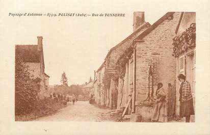CPA FRANCE 10 " Polisot, Rue du Tonnerre".