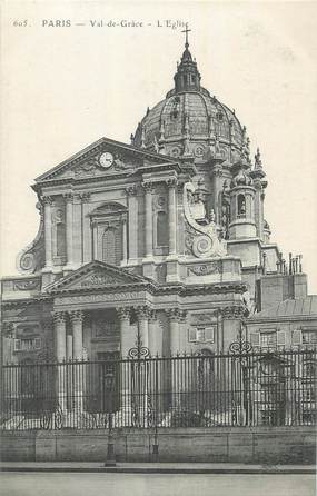 CPA FRANCE 75 " Paris 5ème, Val de Grace, L'église".