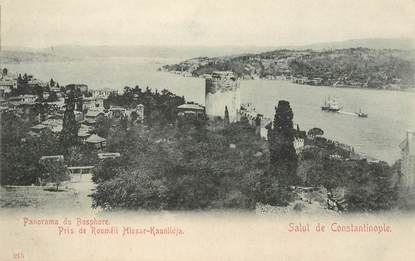 CPA TURQUIE "Constantinople, Panorama du Bosphore"