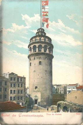 CPA TURQUIE "Constantinople, Tour de Galata"