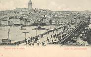 Europe CPA TURQUIE "Constantinople, pont de Galata"