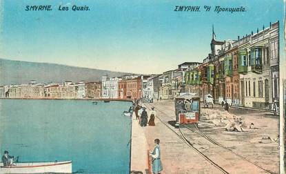 CPA TURQUIE "Smyrne, les quais"