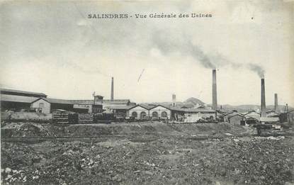 CPA FRANCE 30 " Salindres, Vue générale des usines".