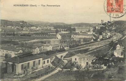 CPA FRANCE 30 " Sommières, Vue panoramique".