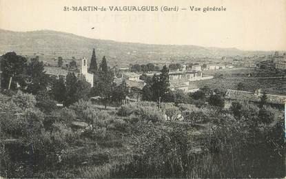 CPA FRANCE 30 " St Martin de Valgualgues, Vue générale".