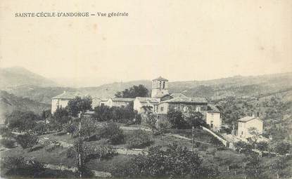 CPA FRANCE 30 " Ste Cécile d'Andorge, Vue générale".