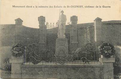 CPA FRANCE 30 " St Dionisy, Le monument aux morts".