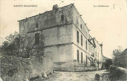 CPA FRANCE 30 " St Maximin, Le château".